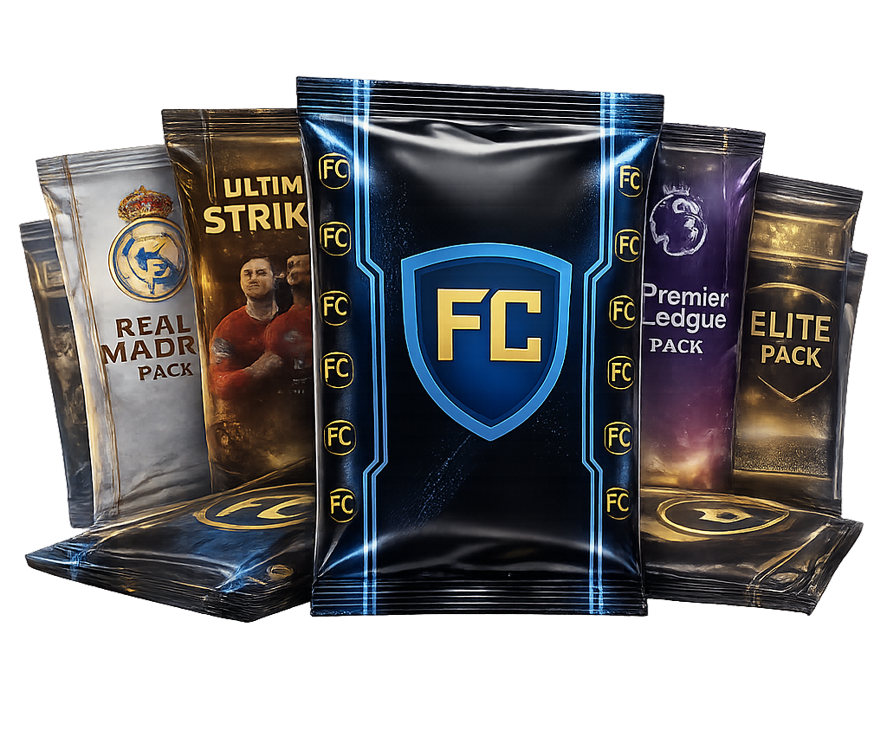 Open a football pack