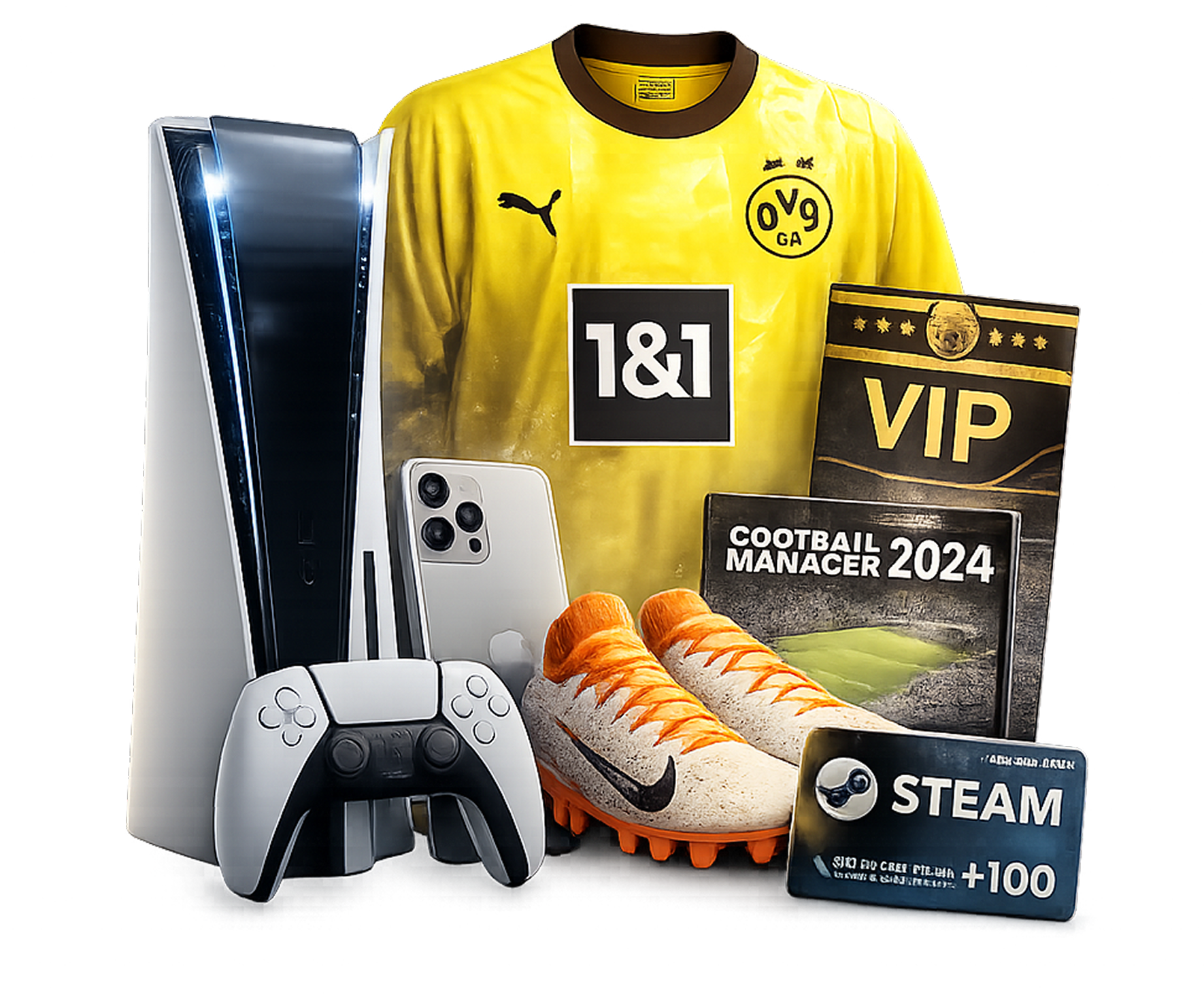 Win real football prizes